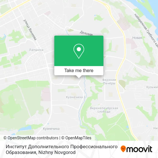 Институт Дополнительного Профессионального Образования map