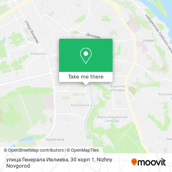 улица Генерала Ивлиева, 30 корп 1 map