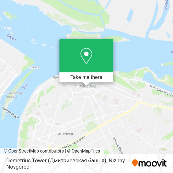 Demetrius Tower (Дмитриевская башня) map