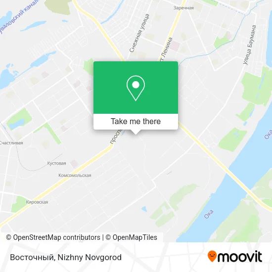 Восточный map