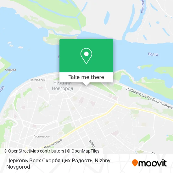 Церковь Всех Скорбящих Радость map
