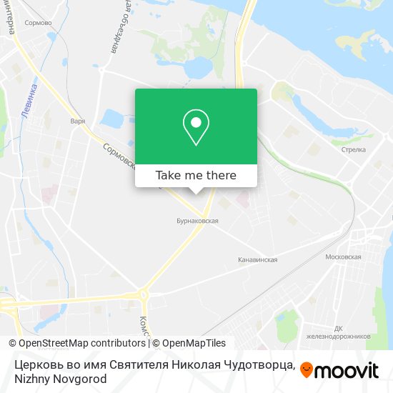 Церковь во имя Святителя Николая Чудотворца map