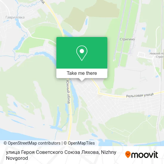 улица Героя Советского Союза Ляхова map