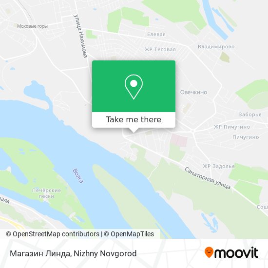 Магазин Линда map