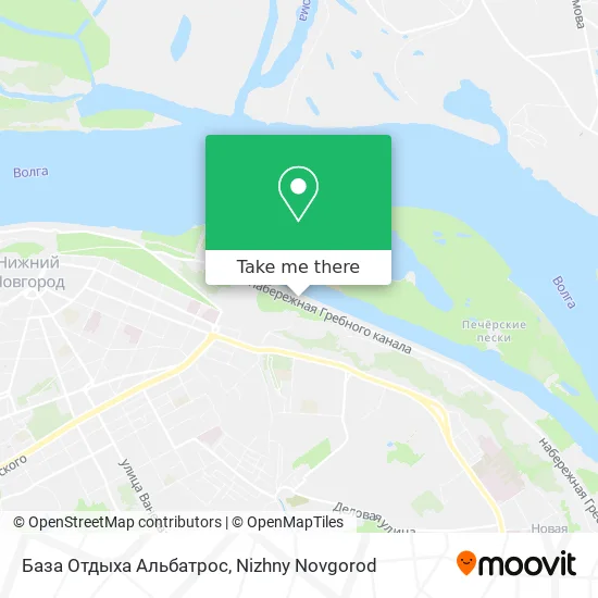 База Отдыха Альбатрос map