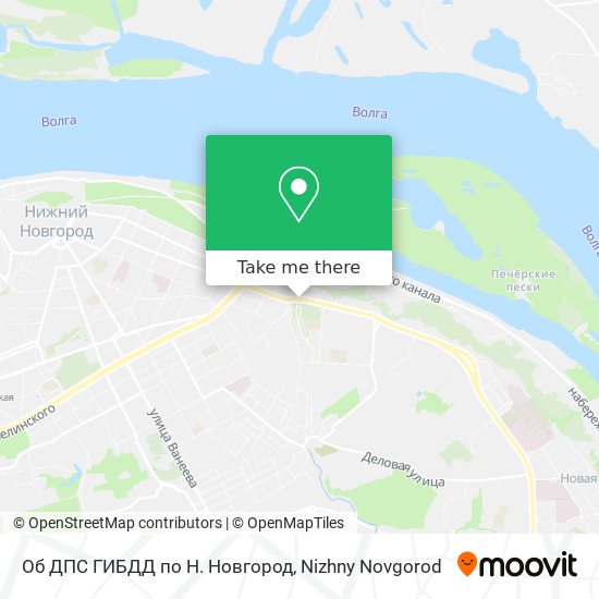 Об ДПС ГИБДД по Н. Новгород map