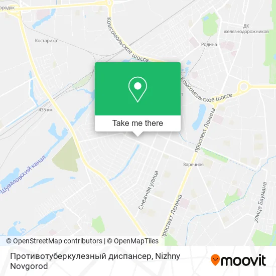 Противотуберкулезный диспансер map