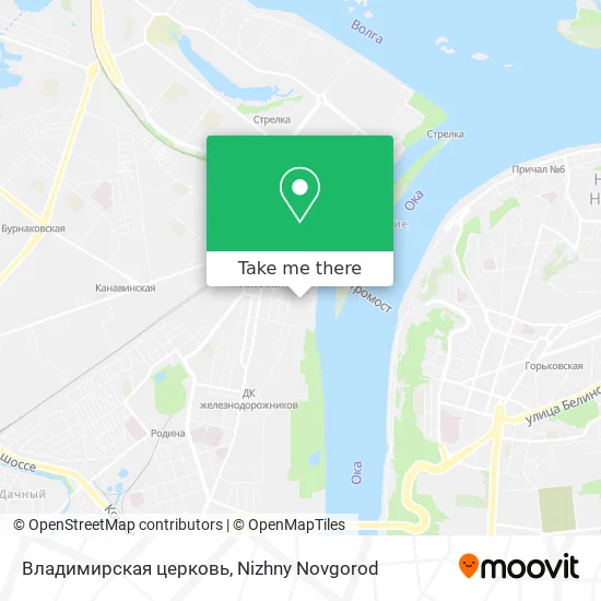 Владимирская церковь map