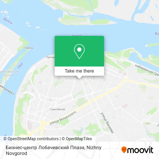 Бизнес-центр Лобачевский Плаза map