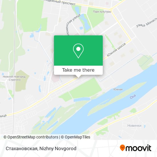 Стахановская map