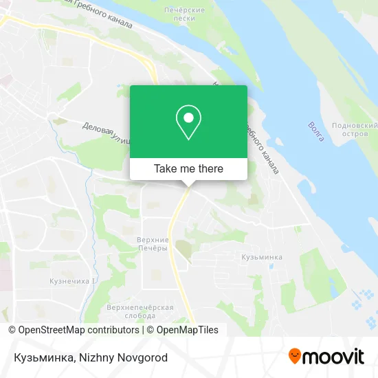 Кузьминка map