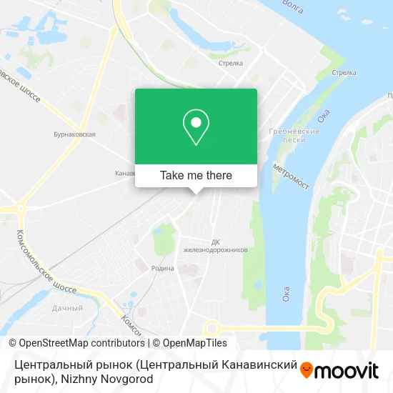 Центральный рынок (Центральный Канавинский рынок) map