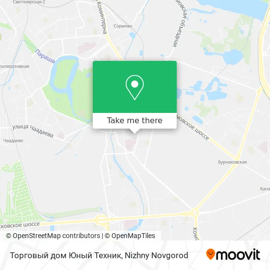 Торговый дом Юный Техник map