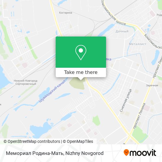 Мемориал Родина-Мать map