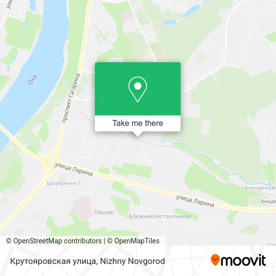 Крутояровская улица map