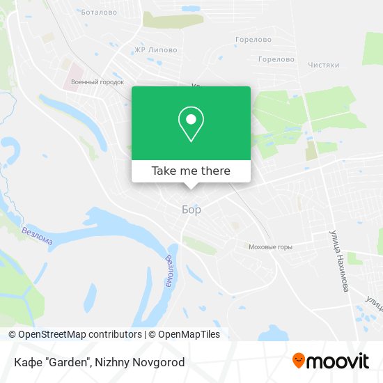 Кафе "Garden" map