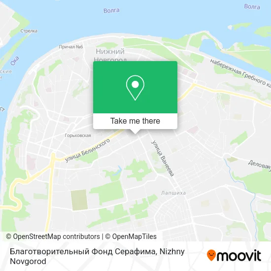 Благотворительный Фонд Серафима map