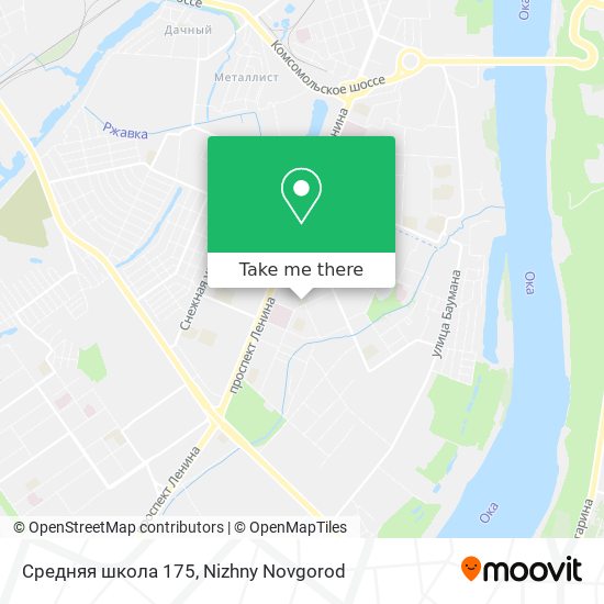 Средняя школа 175 map