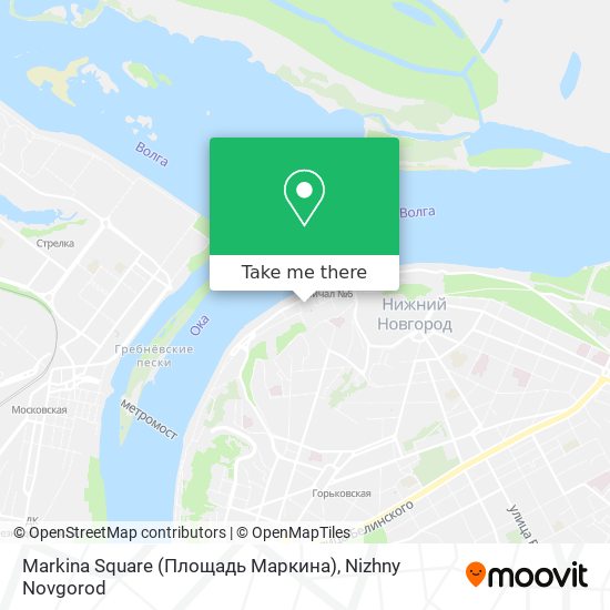 Markina Square (Площадь Маркина) map