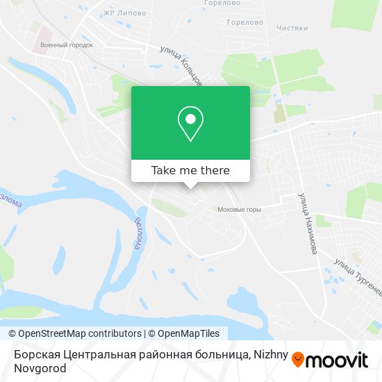 Борская Центральная районная больница map