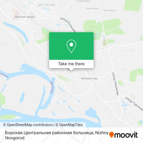Борская Центральная районная больница map