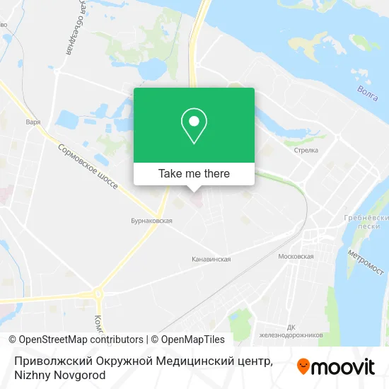 Приволжский Окружной Медицинский центр map