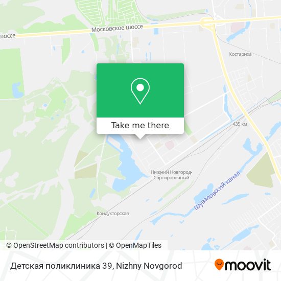 Детская поликлиника 39 map