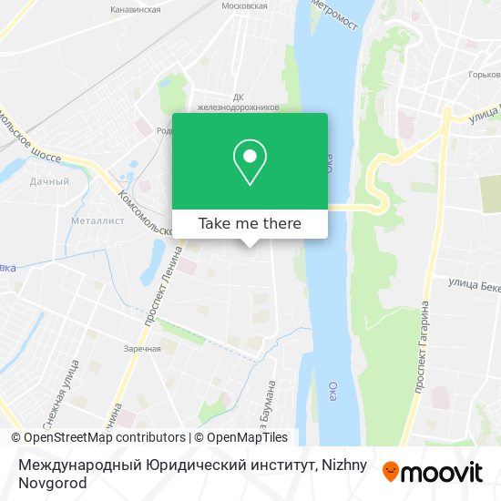 Международный Юридический институт map
