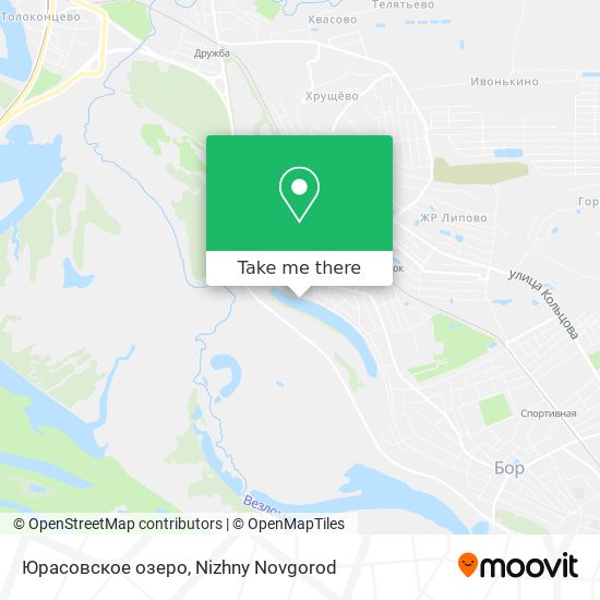 Юрасовское озеро map