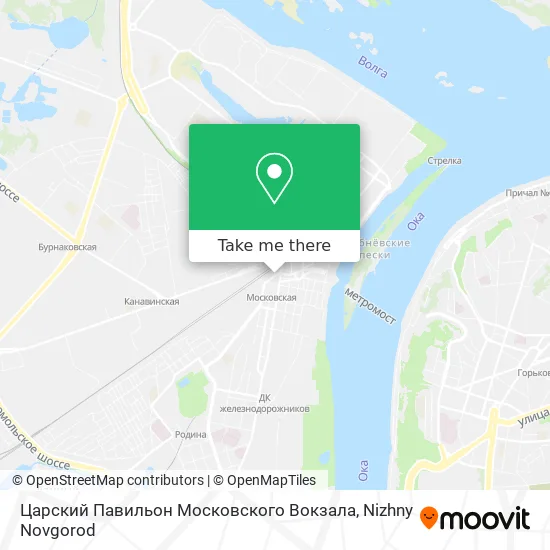 Царский Павильон Московского Вокзала map