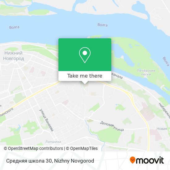 Средняя школа 30 map