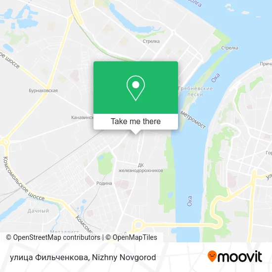 улица Фильченкова map