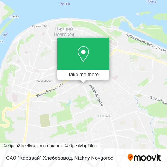 ОАО "Каравай" Хлебозавод map