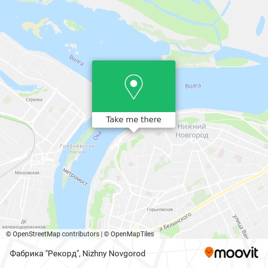 Фабрика "Рекорд" map
