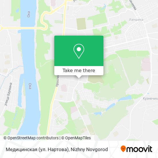 Медицинская (ул. Нартова) map