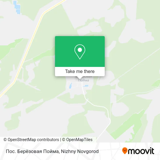 Пос. Берёзовая Пойма map