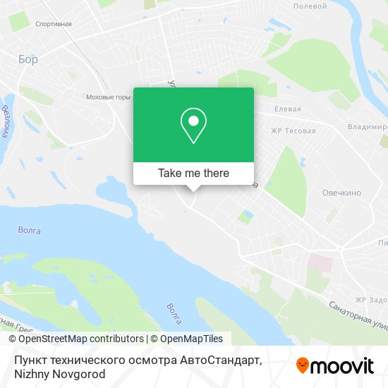 Пункт технического осмотра АвтоСтандарт map