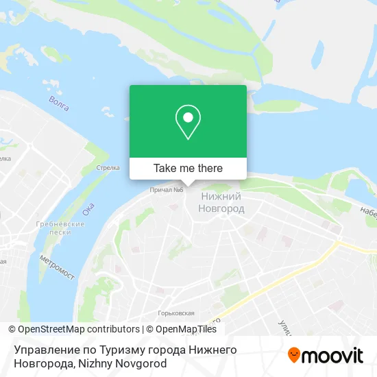 Управление по Туризму города Нижнего Новгорода map
