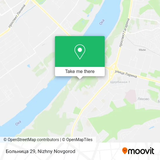 Больница 29 map