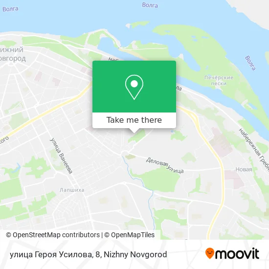 улица Героя Усилова, 8 map