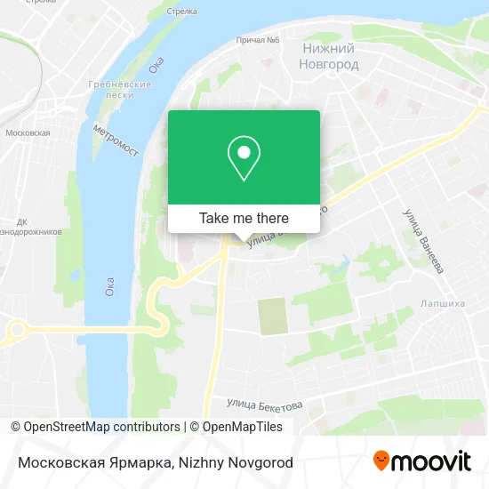 Московская Ярмарка map