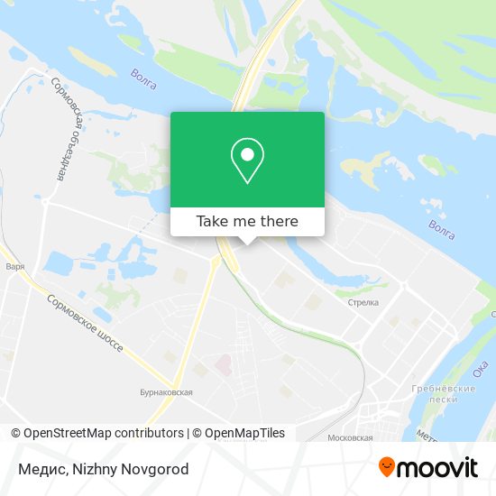 Медис map