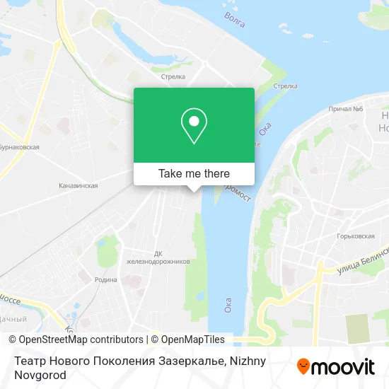 Театр Нового Поколения Зазеркалье map