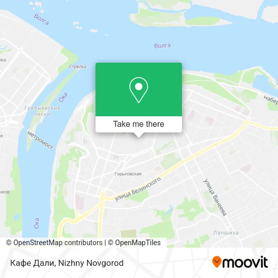 Кафе Дали map