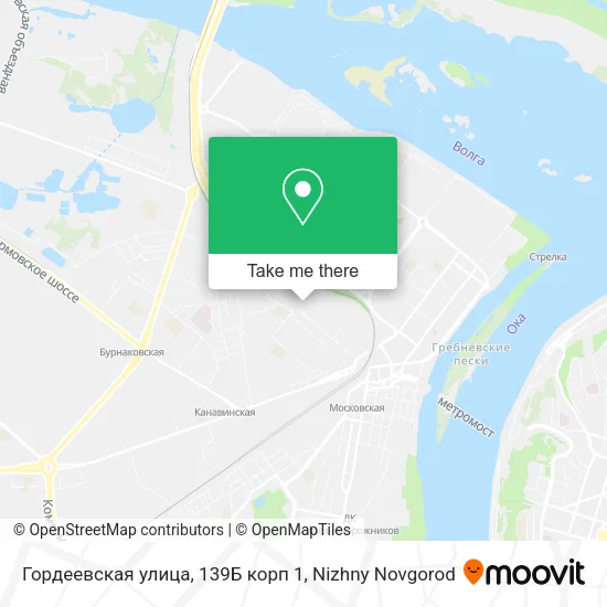 Гордеевская улица, 139Б корп 1 map