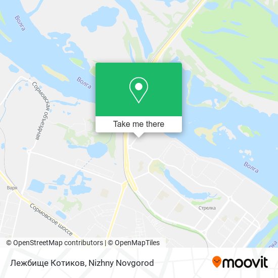 Лежбище Котиков map