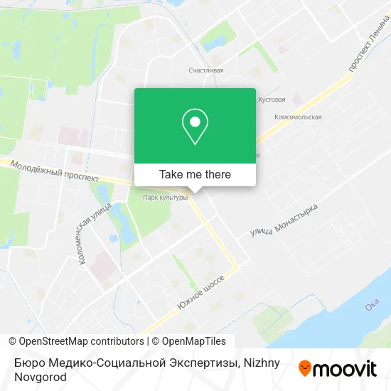 Бюро Медико-Социальной Экспертизы map