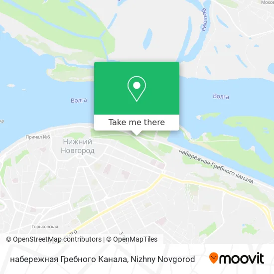 набережная Гребного Канала map