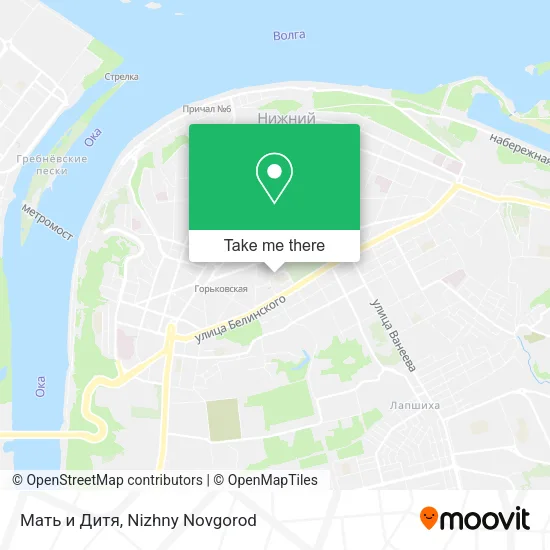 Мать и Дитя map