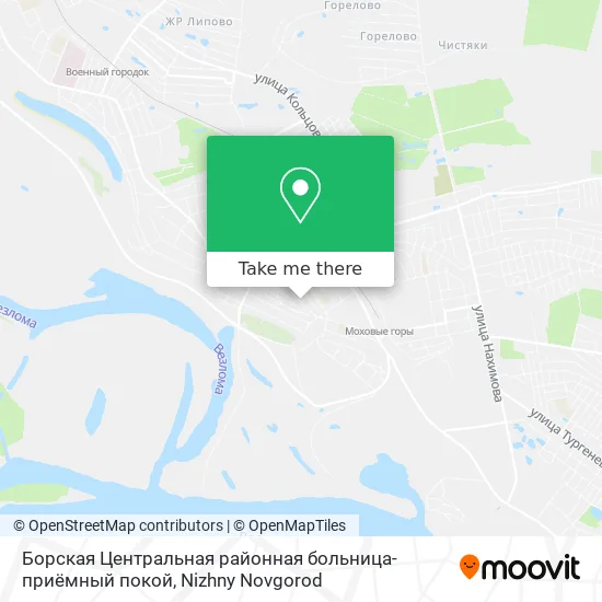 Борская Центральная районная больница-приёмный покой map